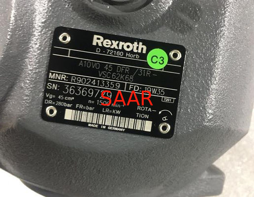 렉스로스 R902413359 A10VO45DFR/31R-VSC62K68 AA10VO45DFR/31R-VSC62K68 축 방향 피스톤 변량펌프