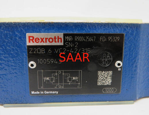 R900425647 Z2DB6VC2-42/315 Rexroth Pressure Relief Valve
