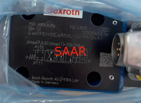 R901494254, 4WRPEH10C4B50L-3X/M/24A1 Rexroth 4WRPEH-3X Series Proportional Valve