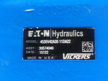 Eaton Vickers 4520V 유압 펌프, 두 배 바람개비 펌프 V 시리즈