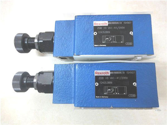 렉스로스 R900506739 ZDB10VA1-41/200V ZDB10VA1-4X/200V 압력은 안전 밸브를 조종했습니다