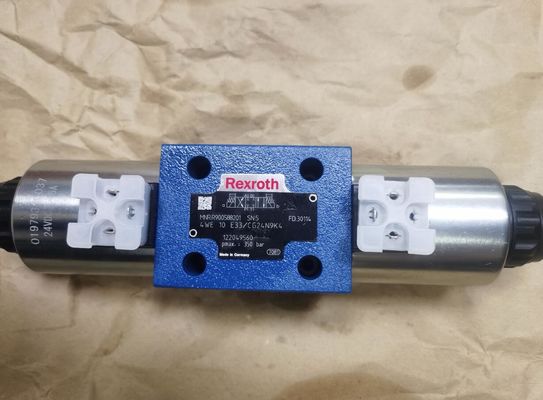 Rexroth R900588201 4WE10E3X/CG24N9K4  4WE10E33/CG24N9K4  Directional Spool Valves, Direct Operated, with Solenoid Actuat