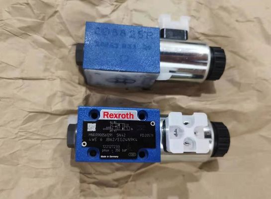 R900561291 4WE6JB62/EG24N9K4 4WE6JB6X/EG24N9K4 렉스로스 4WE6JB 유형 솔레노이드 방향성 밸브