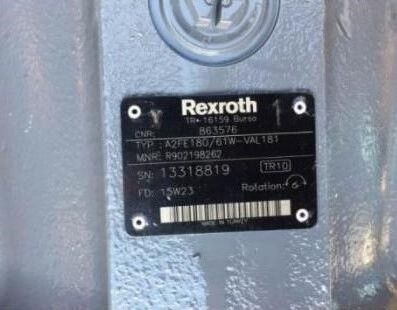 R902198262 A2FE180/61W-VAL181 Rexroth 유형 A2FE180 고정 플러그인 모터