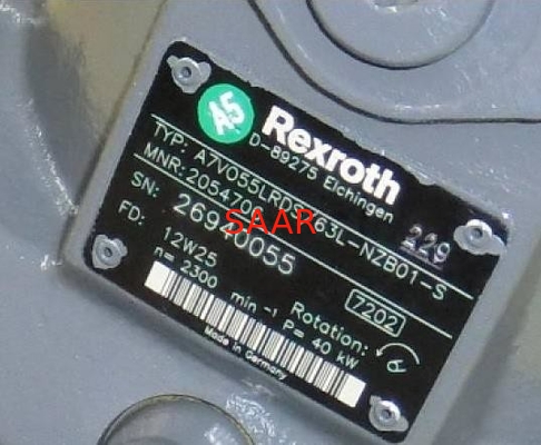 R909446591 A7VO55EP/61R-PZB01 Rexroth A7VO55 시리즈 액시얼 피스톤 가변 펌프