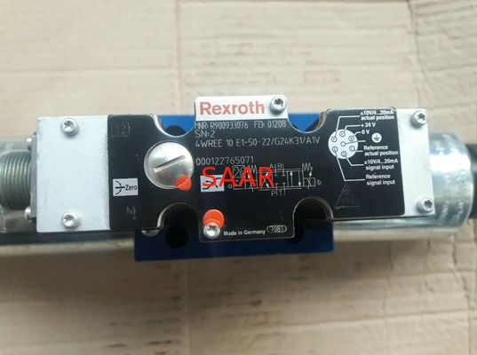 렉스로스 R900933076 4WREE10E1-50-2X/G24K31/A1V 4WREE10E1-50-22/G24K31/A1V 비례하는 방향성 밸브
