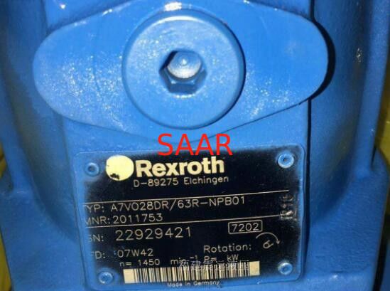 R902223310 A7VO28DR/63R-NPB01 렉스로스 축 방향 피스톤 변량펌프 A7VO28DR 타입