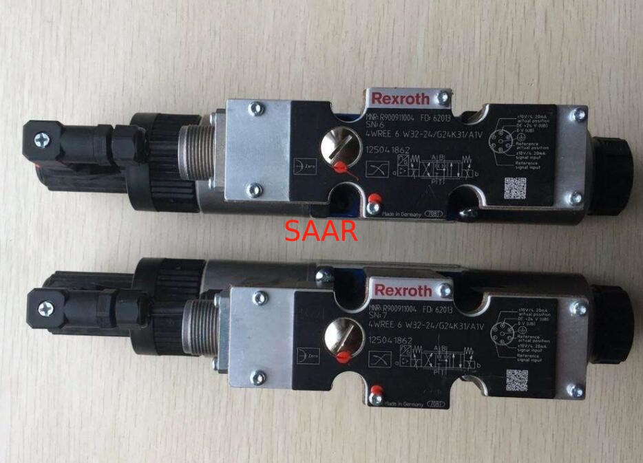 Rexroth R900911004 4WREE6W32-22/G24K31/A1V 4WREE6W32-2X/G24K31/A1V 비례 방향 밸브