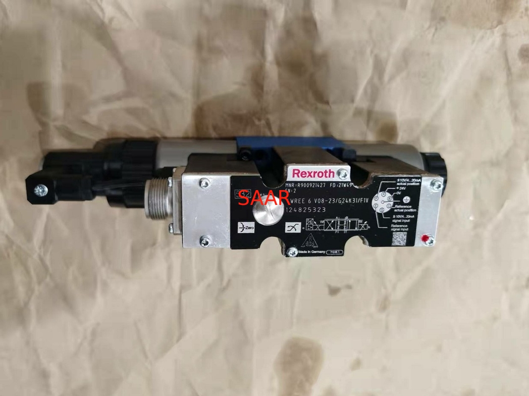 Rexroth R900921427 4WREE6V08-2X/G24K31/F1V 4WREE6V08-22/G24K31/F1V 비례 방향 밸브