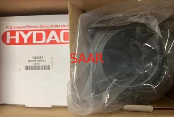 보충 유압 복귀 회선 필터 원자 Hydac 2600R 시리즈 높은 정밀도