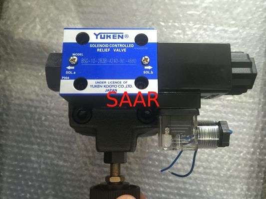 높은 교류 Yuken 유압 방향 제어 벨브 솔레노이드 통제되는 BSG-03