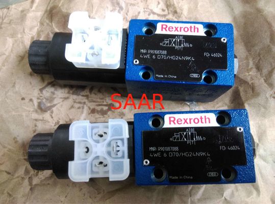 ISO Rexroth 유압 벨브 4WE6D7X 4WE6E7X 4WE6H7X 4WE6J7X 시리즈 솔레노이드 방향 벨브