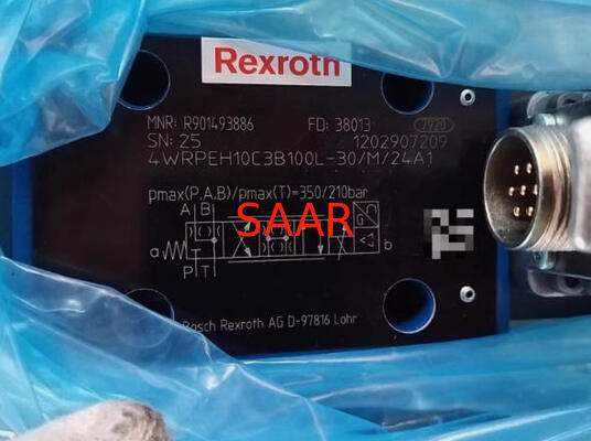 R901493886 4WRPEH10C3B100L-3X/M/24A1 Rexroth 4WRPEH-3X 시리즈 비례 제어 밸브
