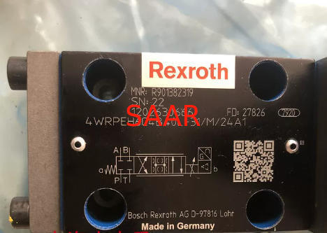 R901382319, 4WRPEH6C4B40L-3X/M/24A1 Rexroth 4WRPEH6 -3X 고응답 방향 제어 밸브, 직접 작동식, 전기적 위치 피드백 및 통합 전자 장치(OBE) 포함